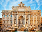 Trevi Brunnen in Rom